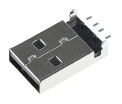 USB: SM C04 8335 04 A - Schmid-M: SM C04 8335 04 A ; USB A SMT Plug Angle 1.5A black insulation    ~ Molex 48037-100 ~ WE 629004113921 ~ Molex 48037-2200 ~ Lumberg 2410 07